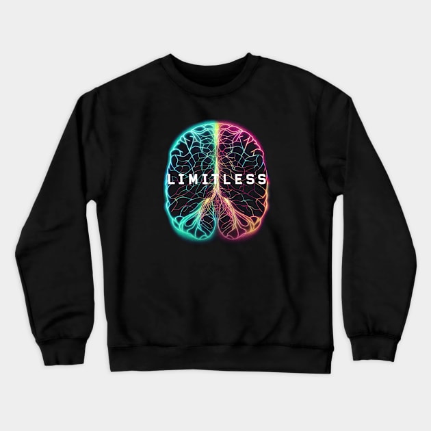 Limitless logo Crewneck Sweatshirt by AO01